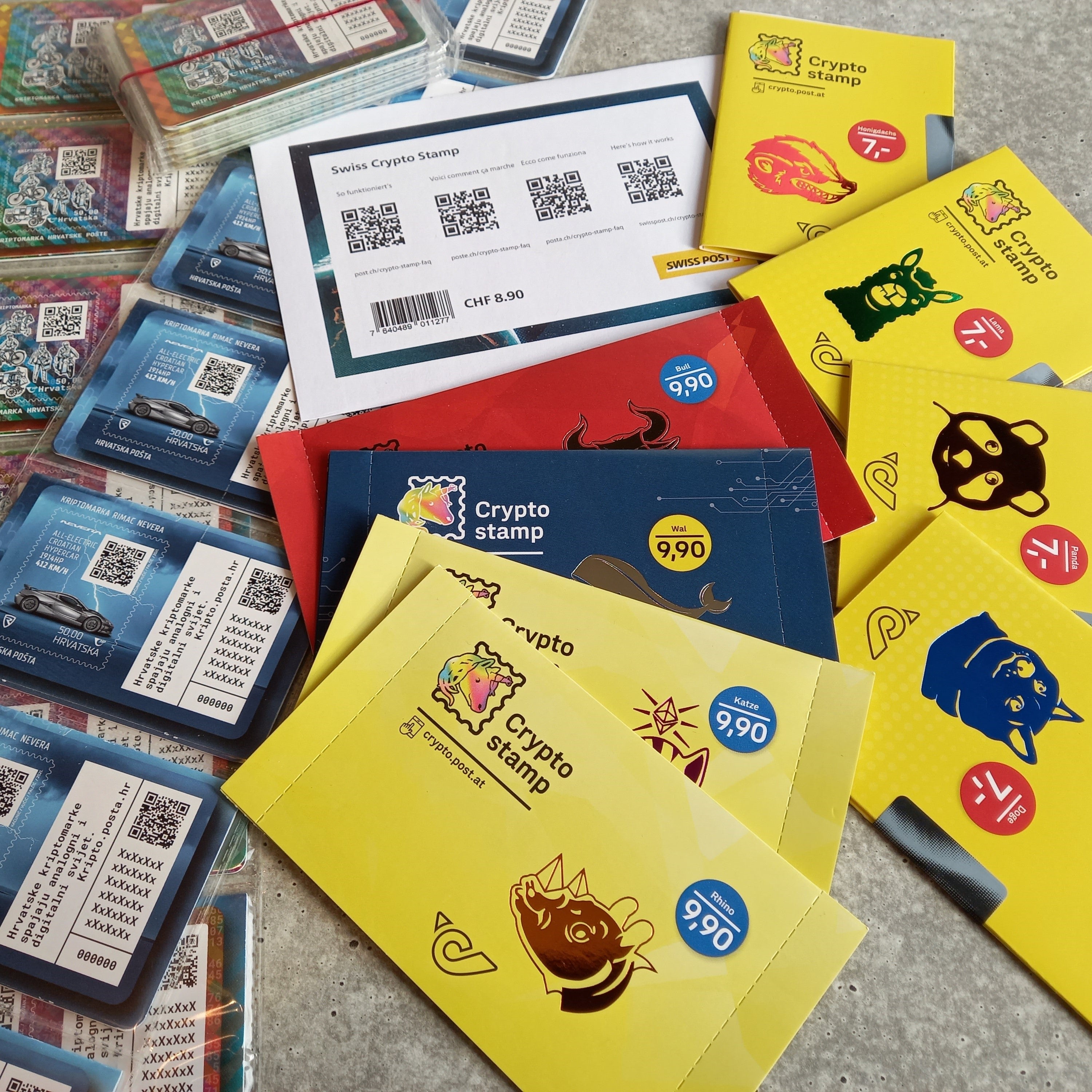 Original Sealed Crypto Stamps – MHCT