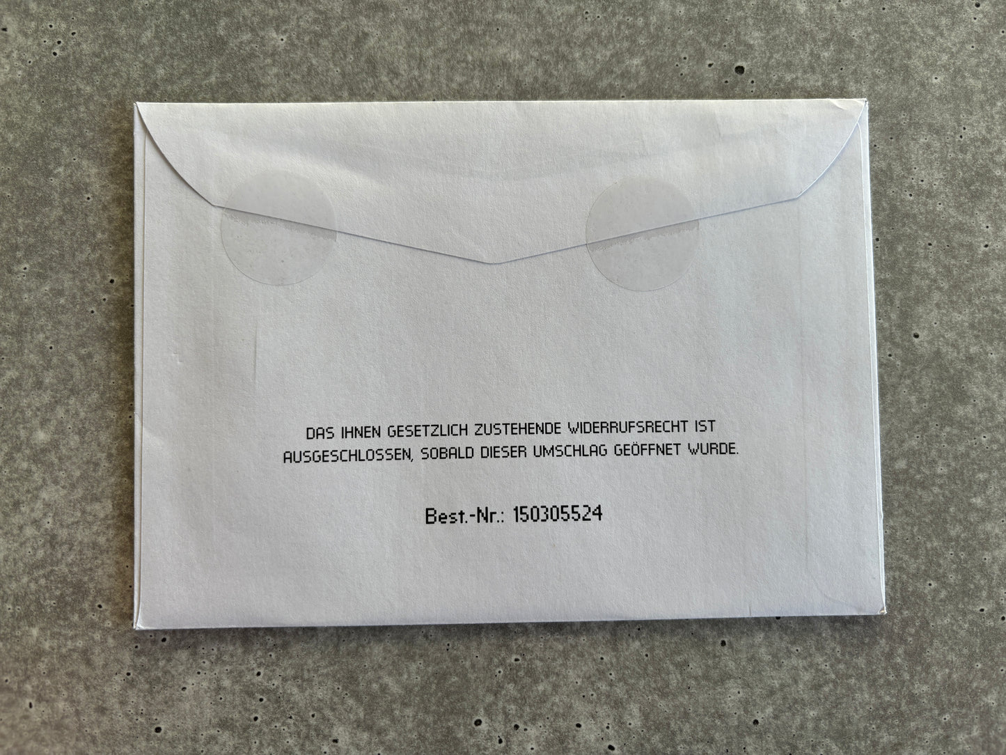 German Crypto Stamp - Krypto-Briefmarke III: Schloss Neuschwanstein (sealed)