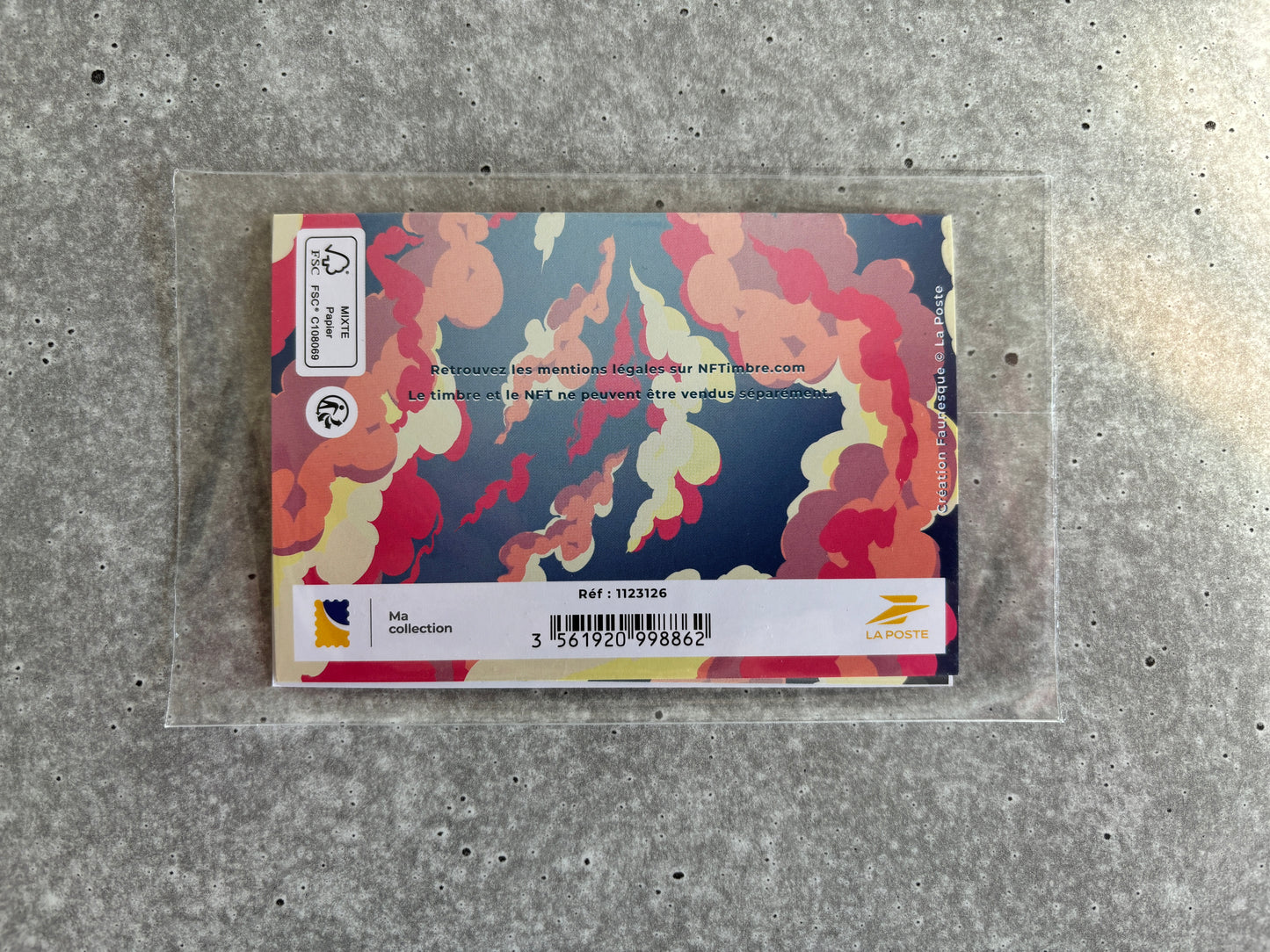 French Crypto Stamp - #NFTimbre 1 (sealed)