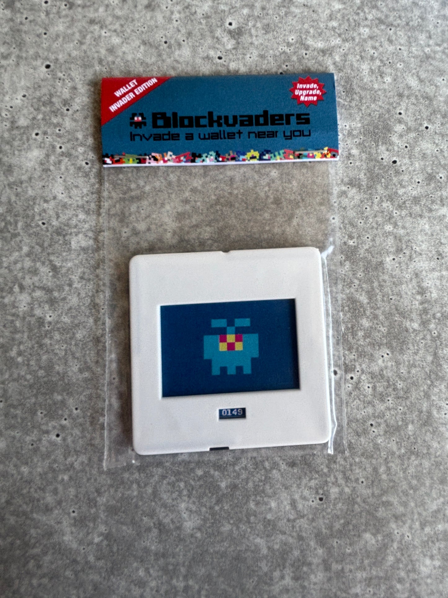 Blockvaders by Nissla - Second Edition (Wallet Invader Edition)