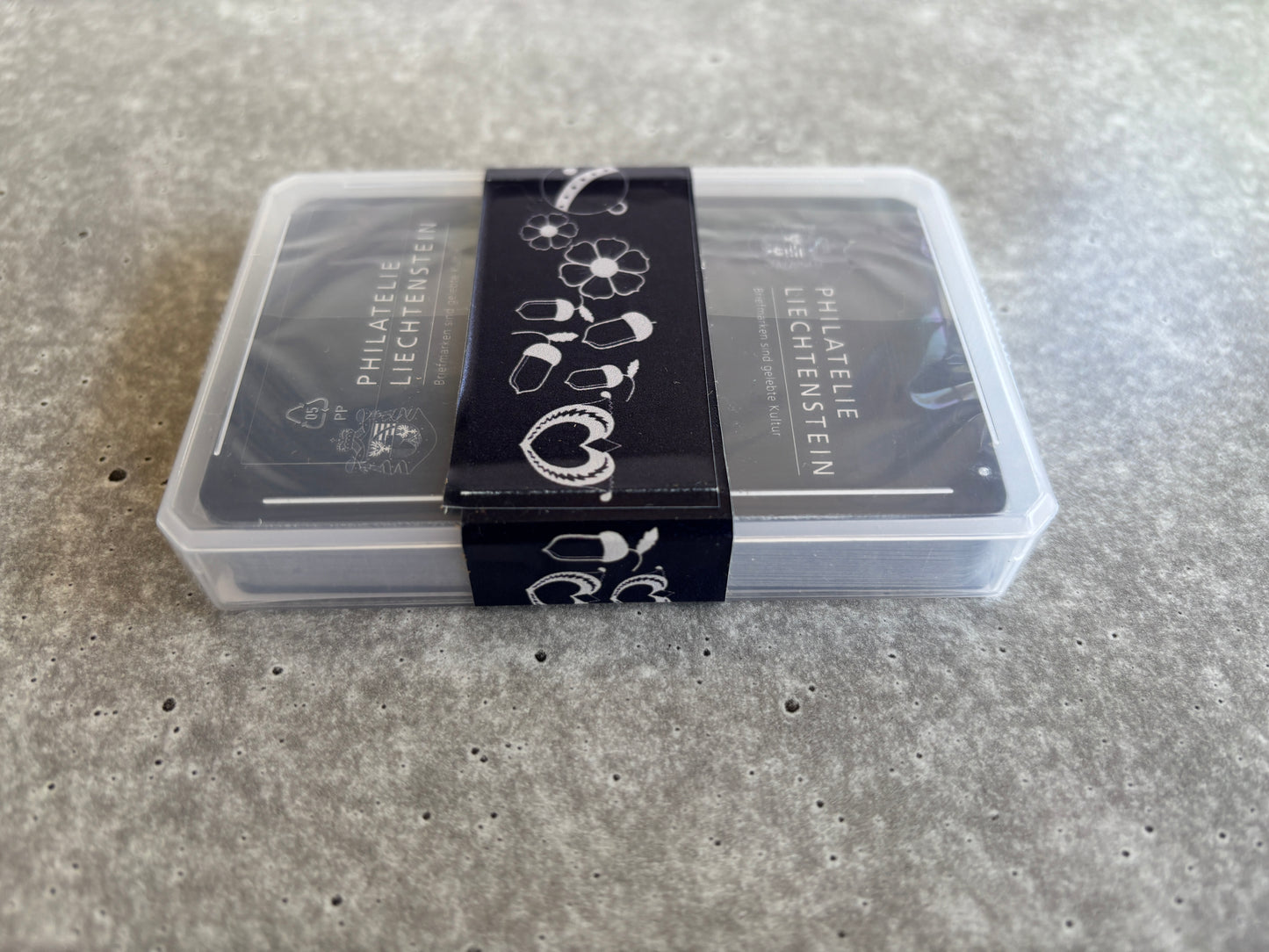 Liechtenstein Crypto Stamp - Jasskarten-Edition (original sealed)