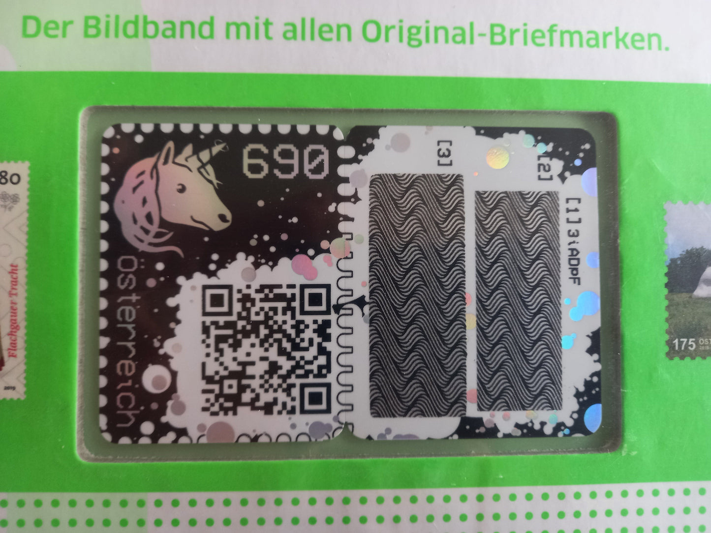 Crypto Stamp - Jahrbuch mit roter CS1