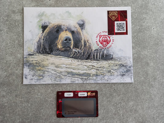 First Day Cover - CS5.0 Bear