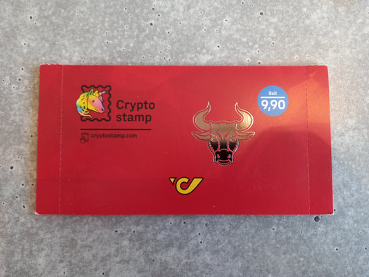 Crypto Stamp - CS4 Bull (original sealed)