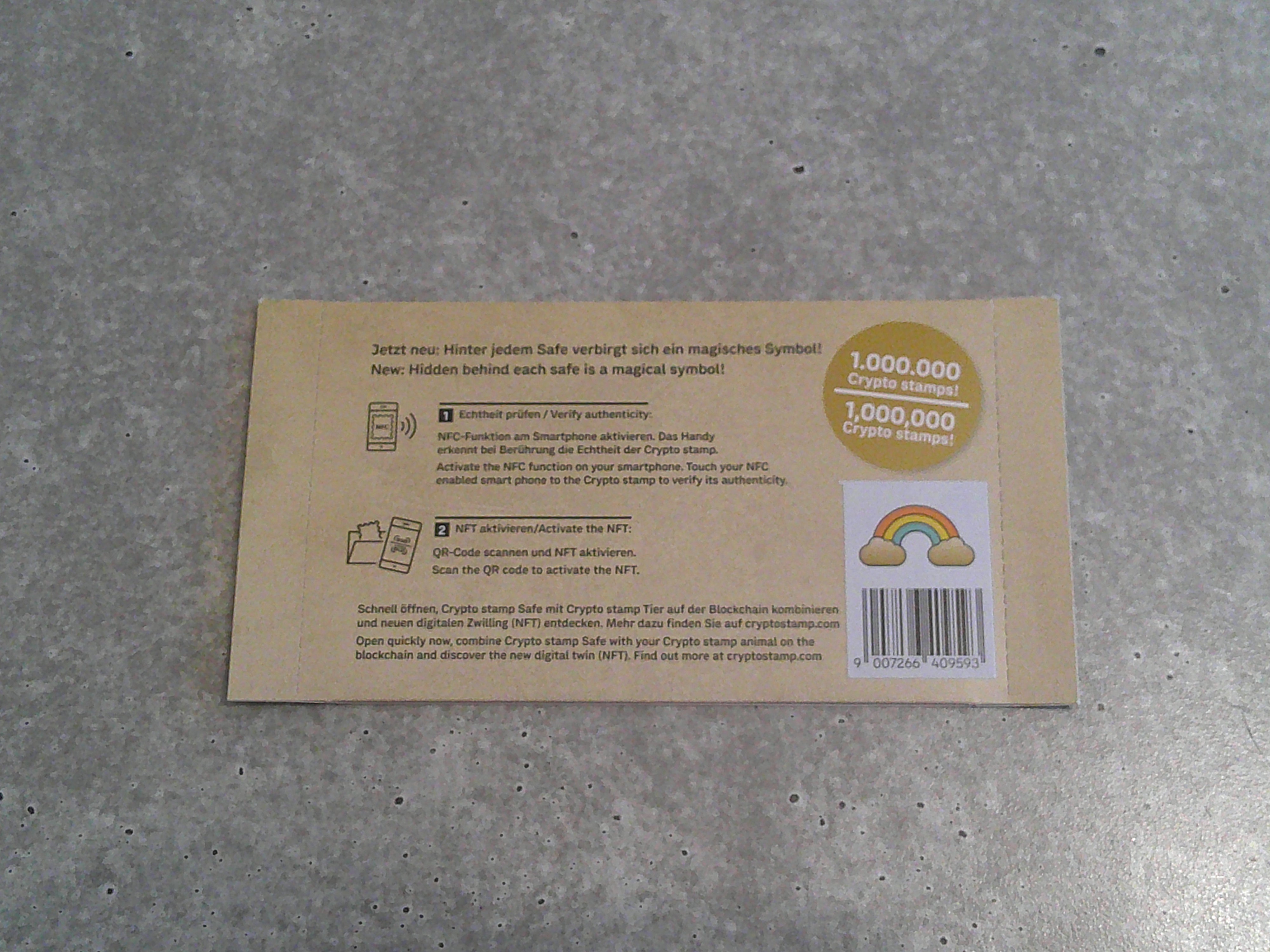 Crypto Stamp 5.0 - Safe (Rainbow) – MHCT