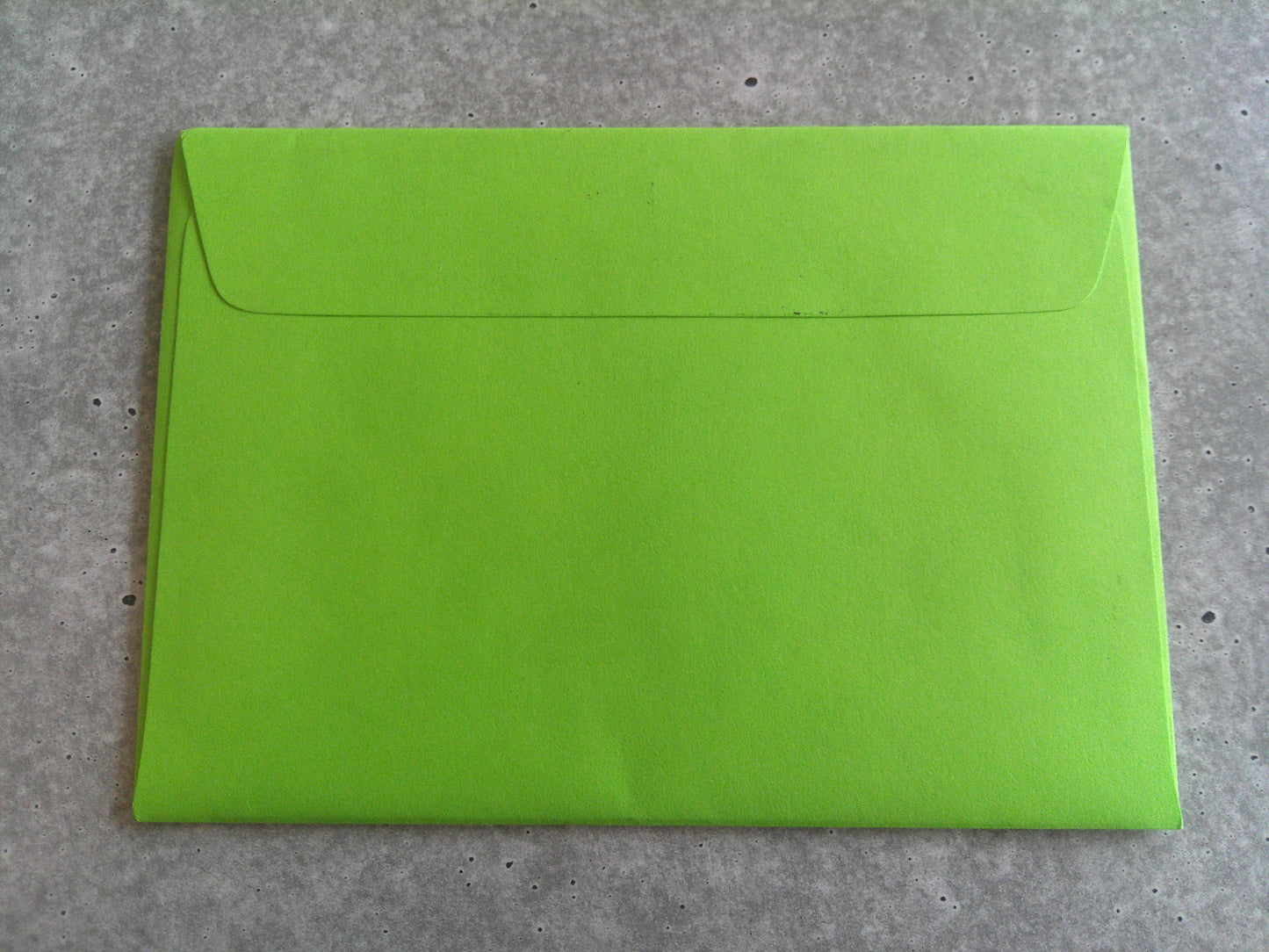 Run Cover - CS1 on envellope (green stamp)