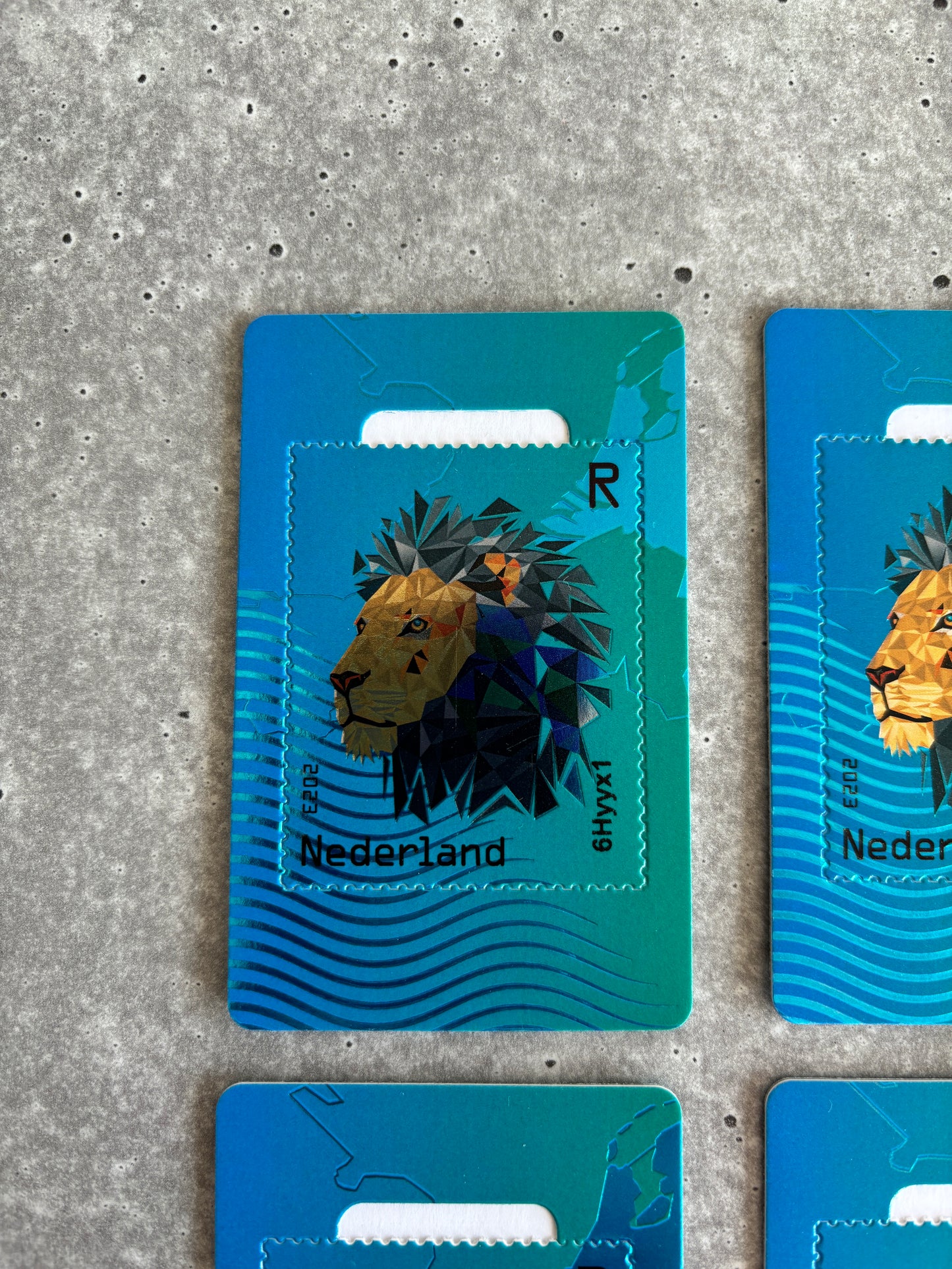 NL Crypto Stamp - CS5.1 Lion (Set: Black to Yellow)