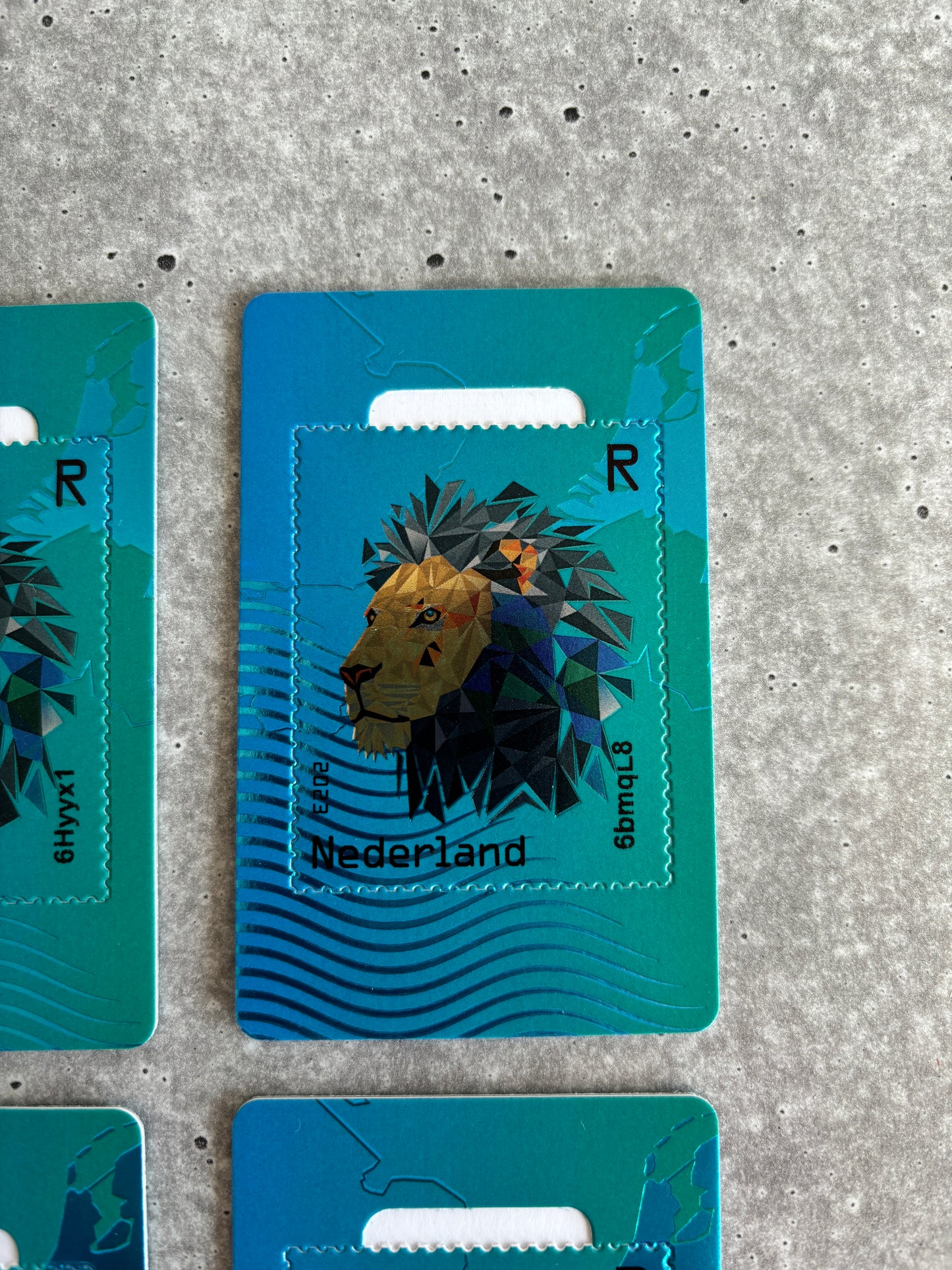 NL Crypto Stamp - CS5.1 Lion (Set: Black to Yellow)