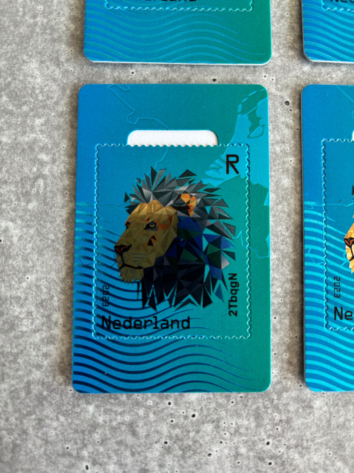 NL Crypto Stamp - CS5.1 Lion (Set: Black to Yellow)