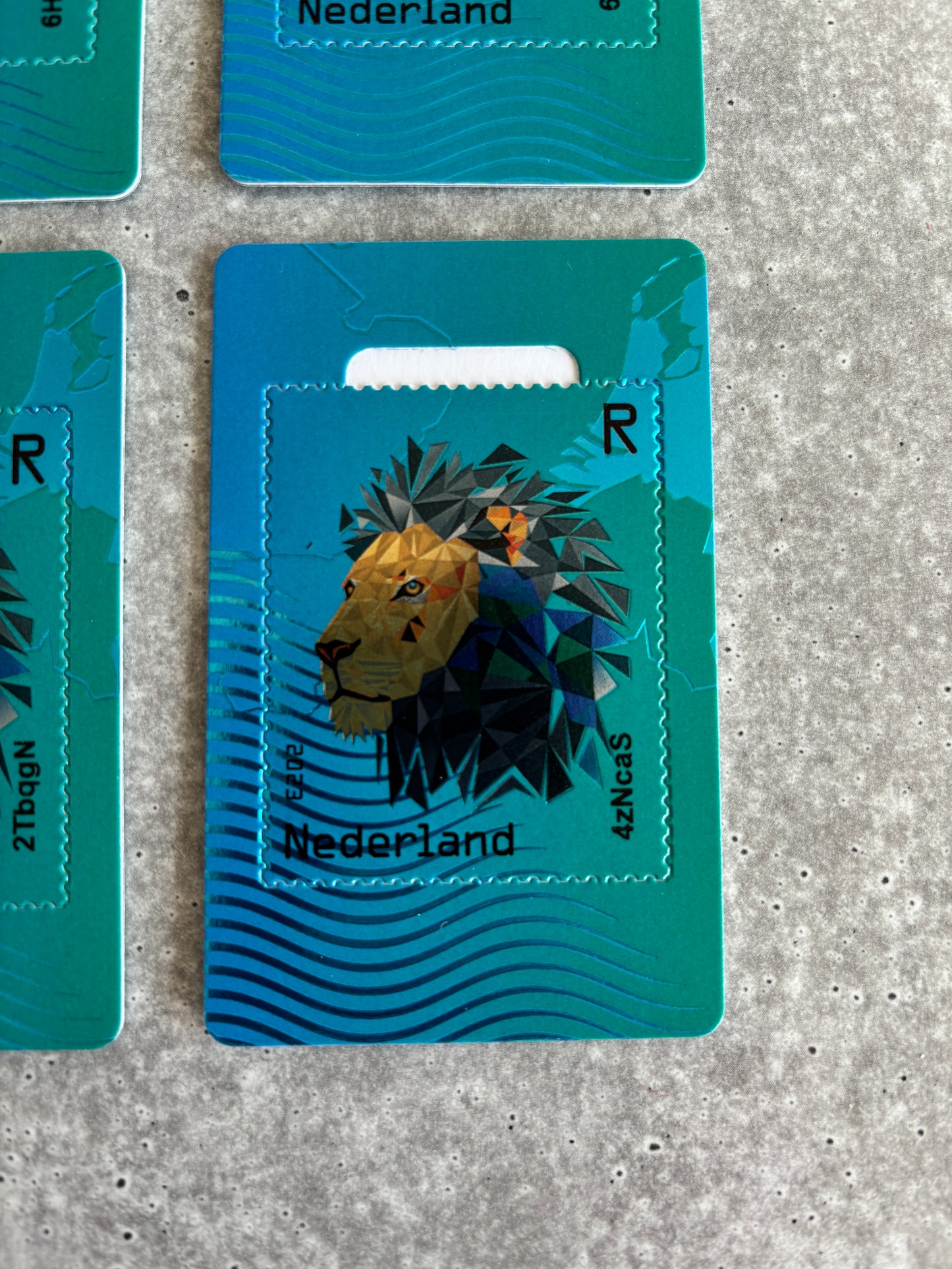 NL Crypto Stamp - CS5.1 Lion (Set: Black to Yellow)