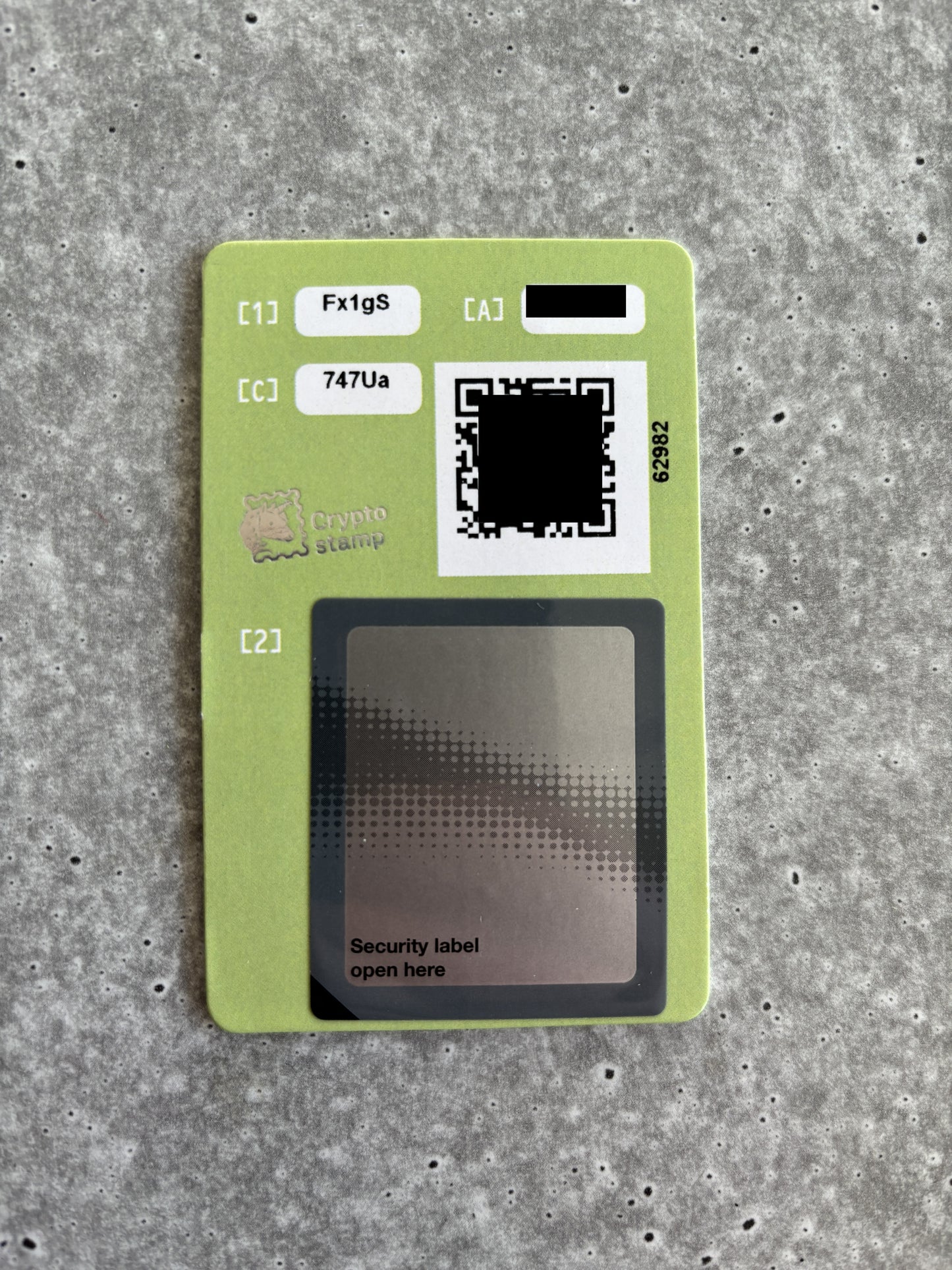 First Day Cover - Digitalisierung Crypto Stamp + Coin (5 digit)