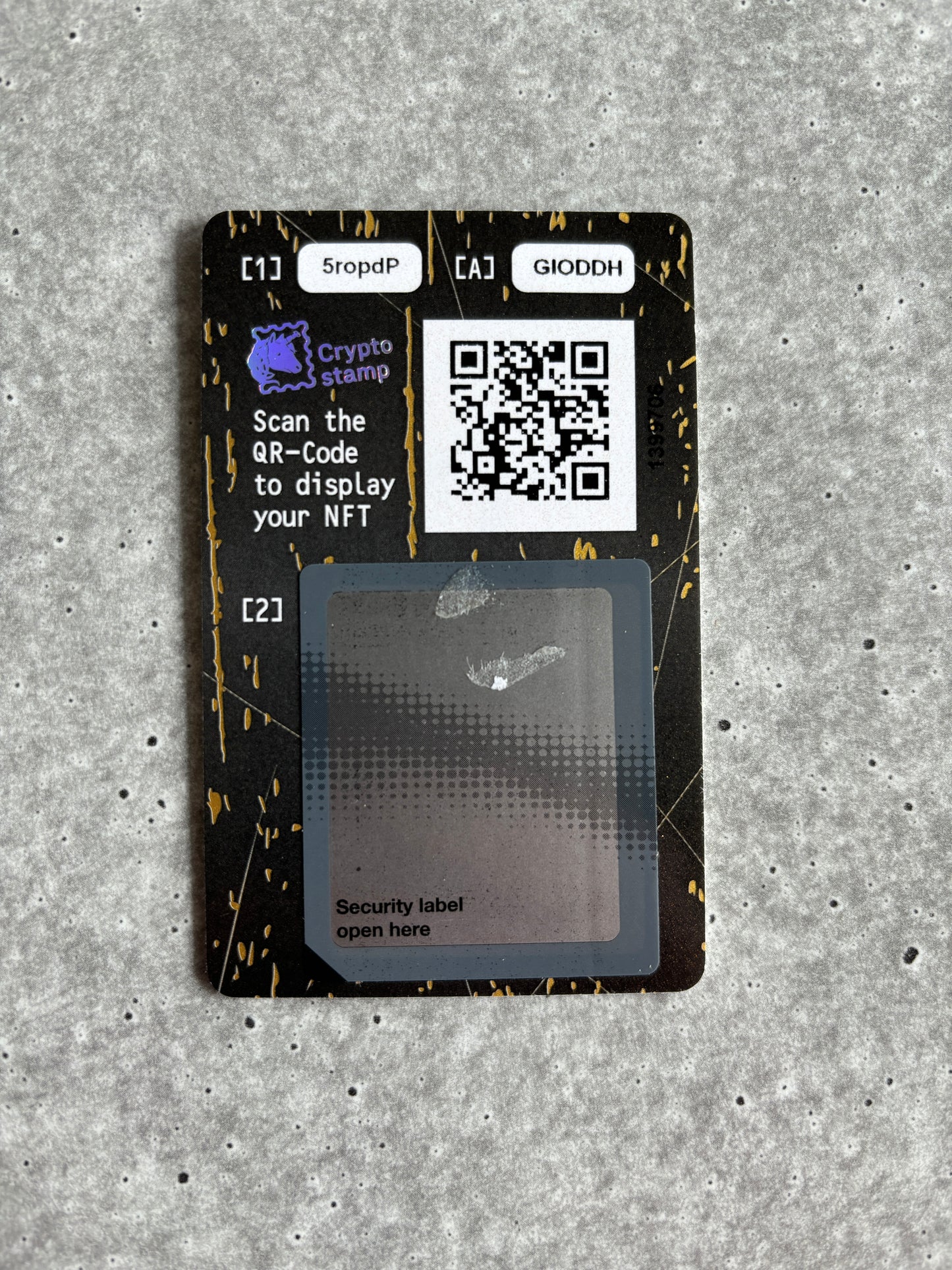 First Day Cover - Crypto Stamp Safe Dragon (Set of both motives) (2)