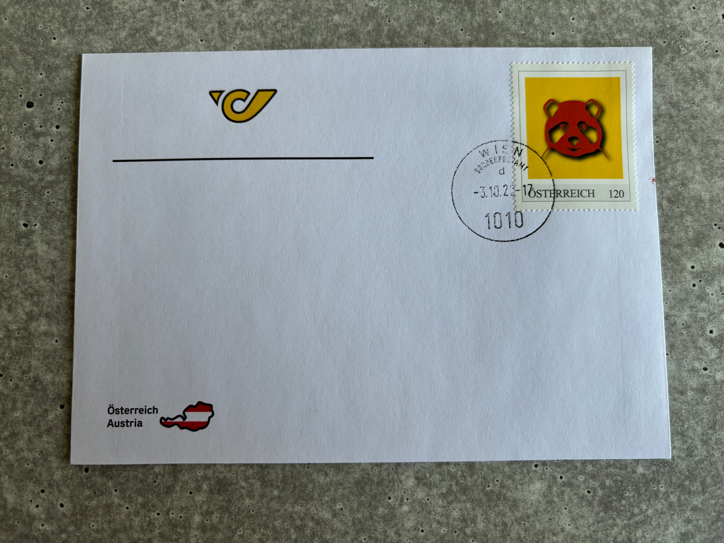 FDC - Die Crypto Stamp Tierfamilie (Set of all stamps on FDC)