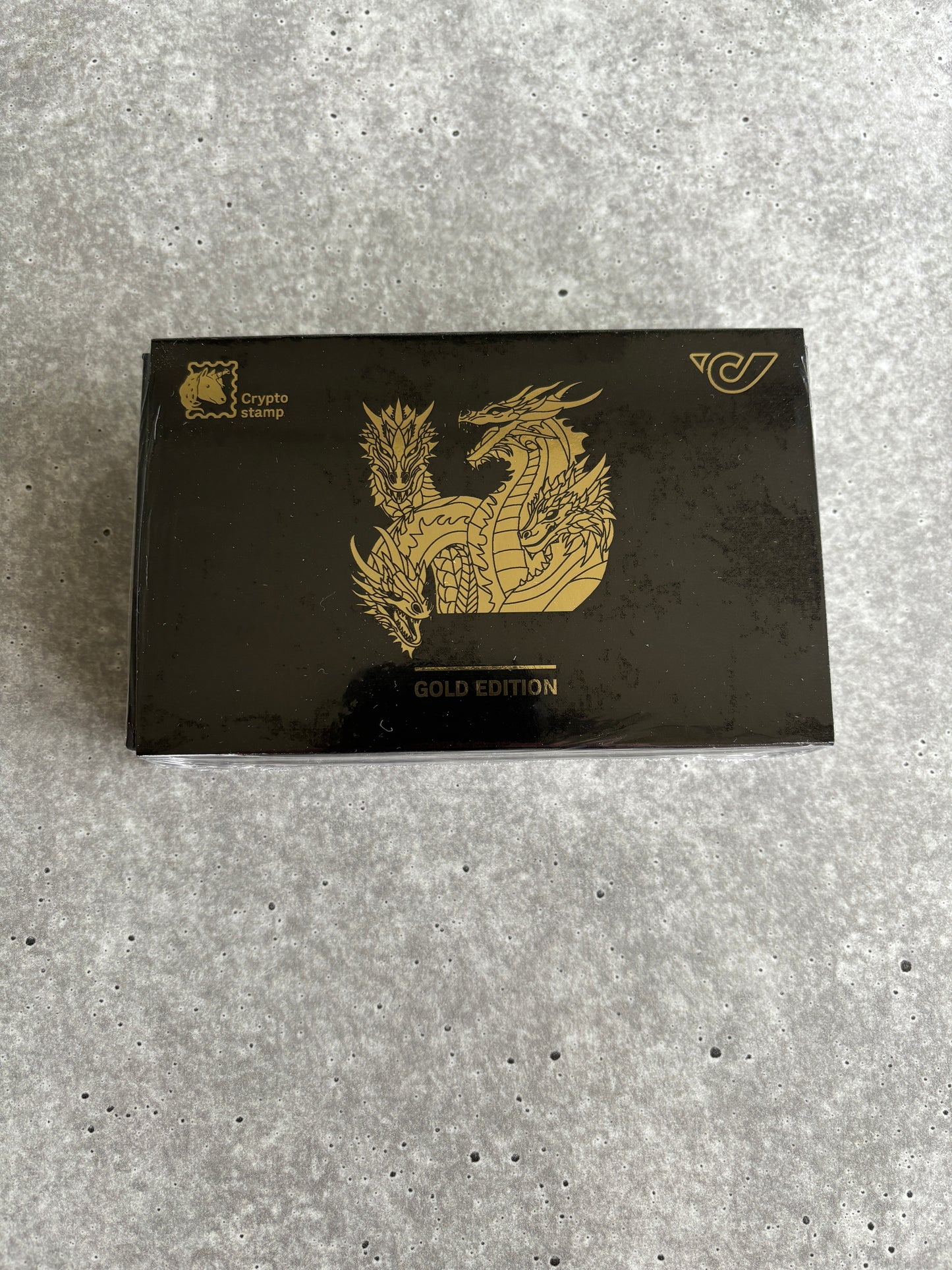 Crypto Stamp - Golden Dragon (seaed)