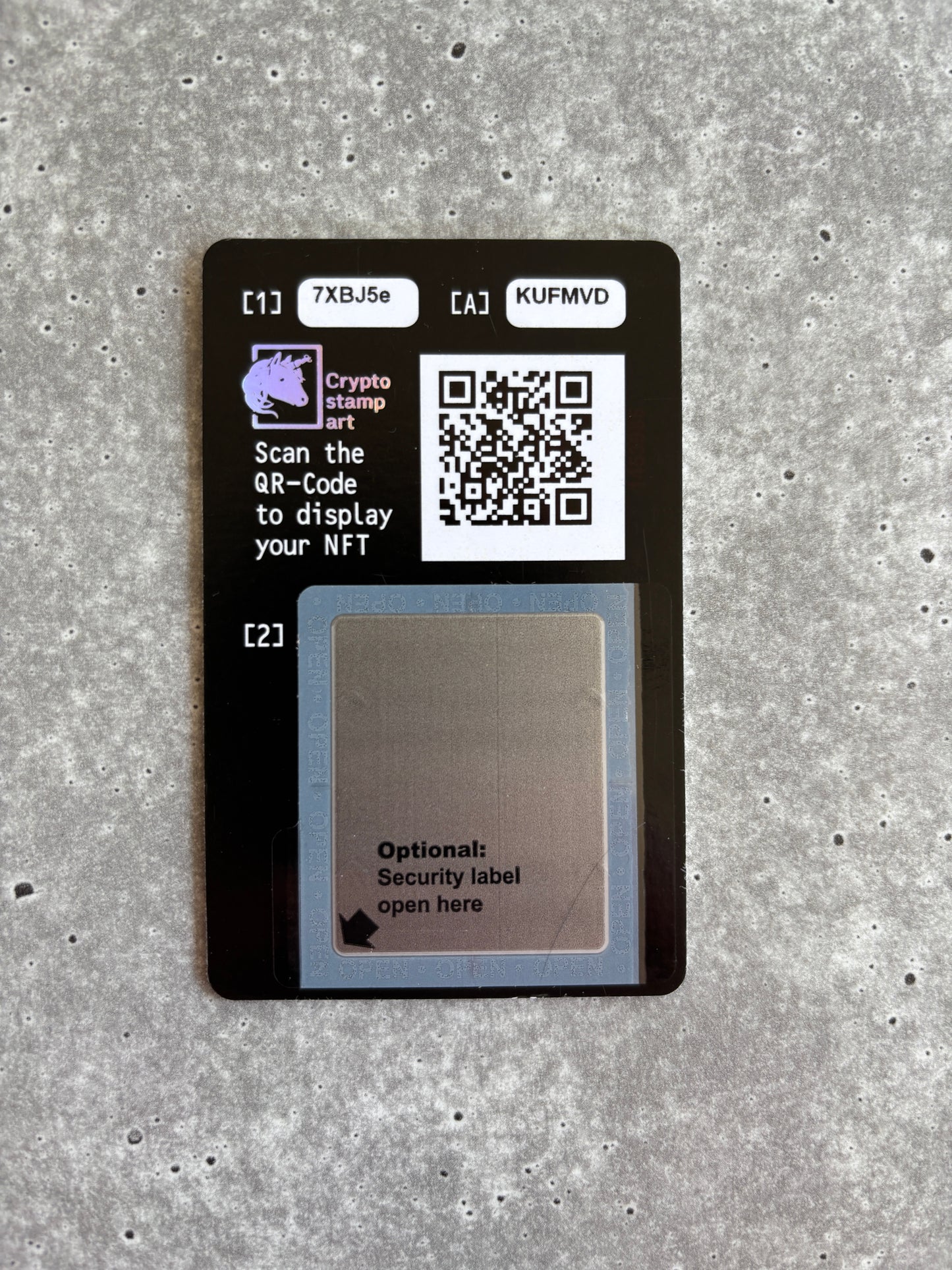 Hackatao Stamp 2: Llamar & Mozart - FDC Set of all motives (green)