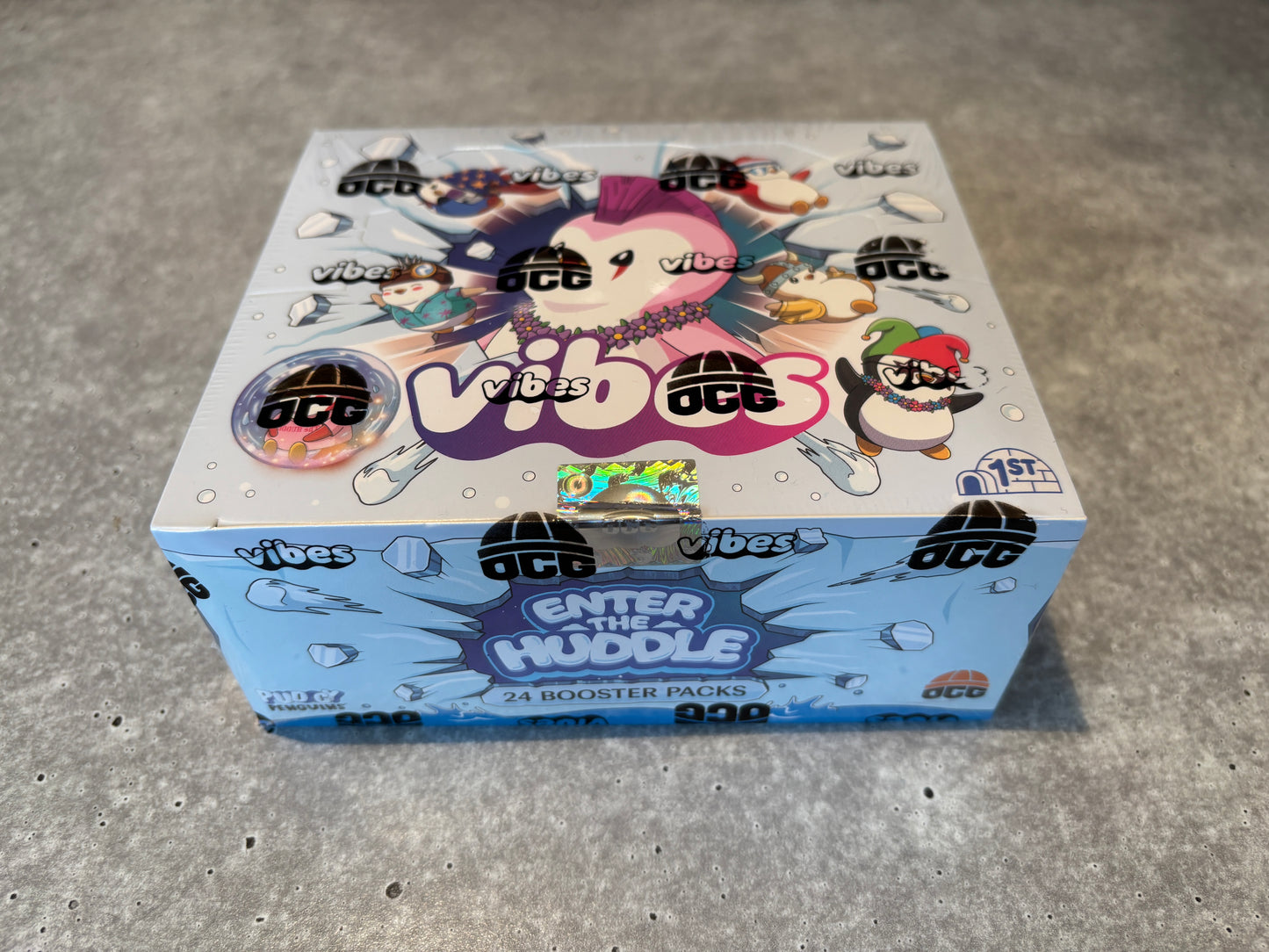 Vibes TCG - Enter the Huddle (1st Edition Booster Box; new; sealed)