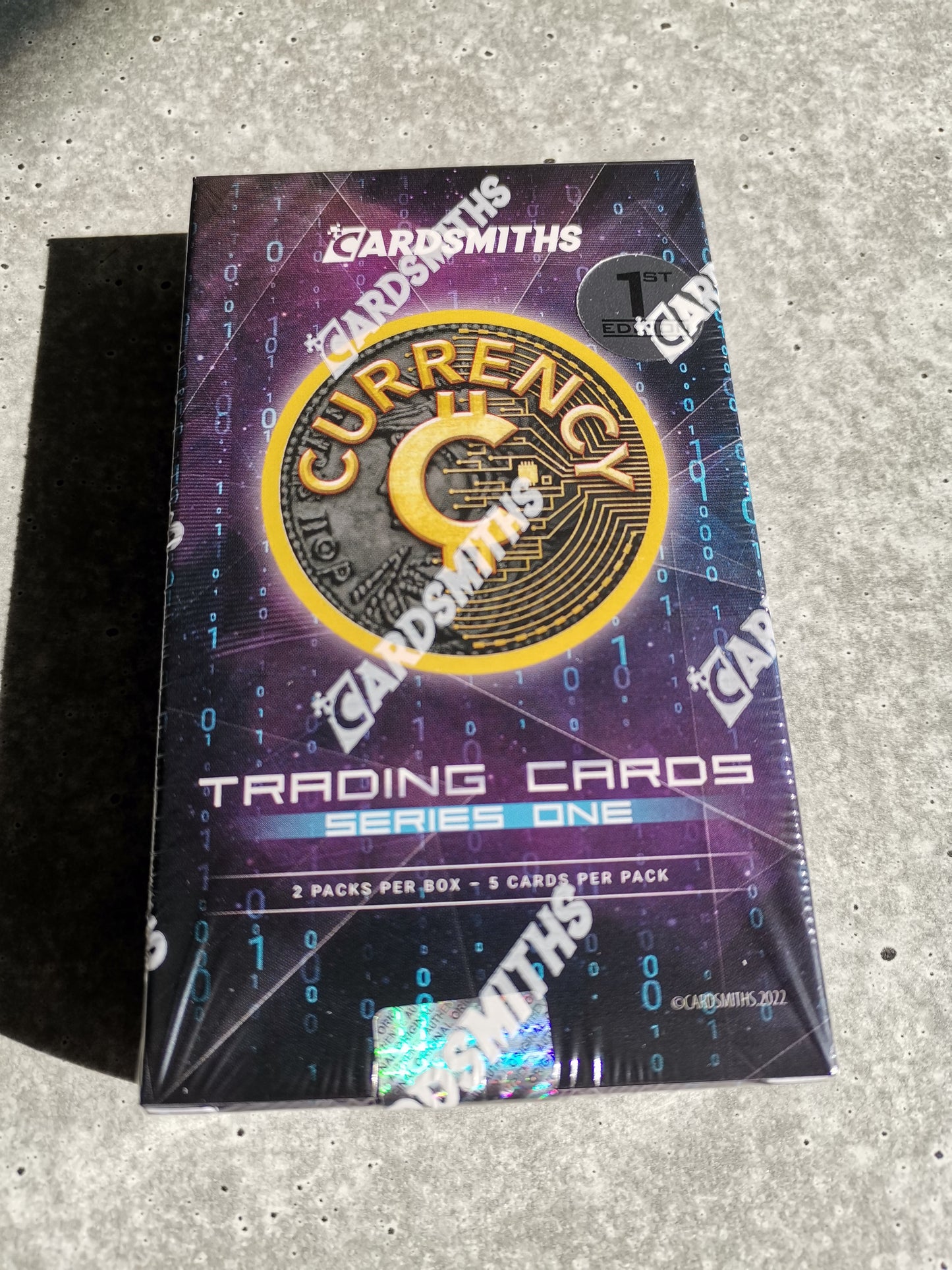 Cardsmith - Currency Cards (Series 1, First Edition, new, sealed, english)