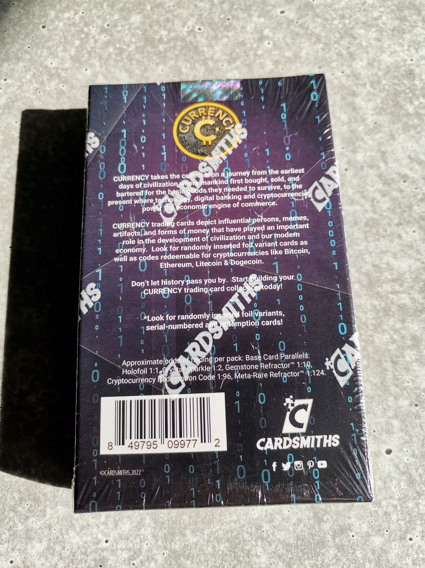 Cardsmith - Currency Cards (Series 1, First Edition, new, sealed, english)