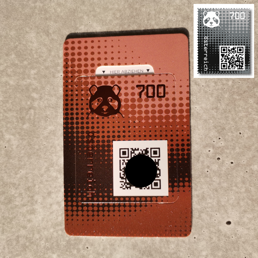 Crypto Stamp 2 - CS2 Panda